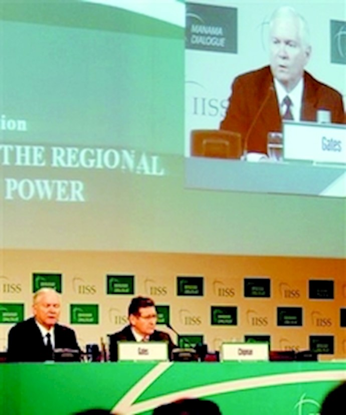 Gates Calls for a United Front against Iranian Regime Threat