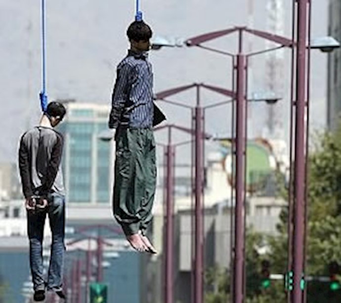 Two hanged in north-eastern Iran town