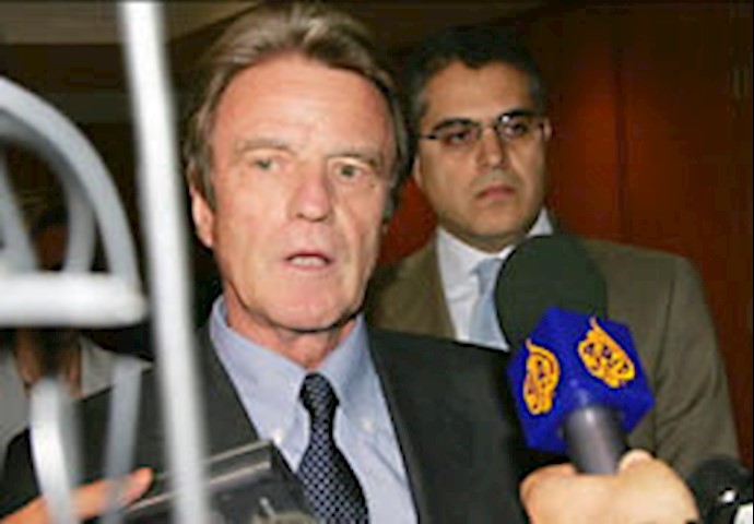Kouchner Hoped To Avoid War On Iranian Controversial Nuclear Program.