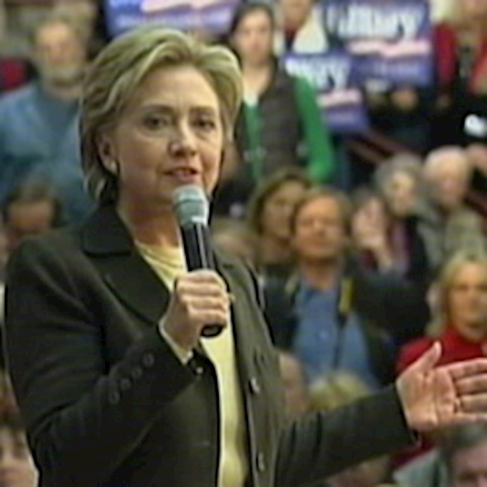 Clinton denounced Iranian regime for terrorism