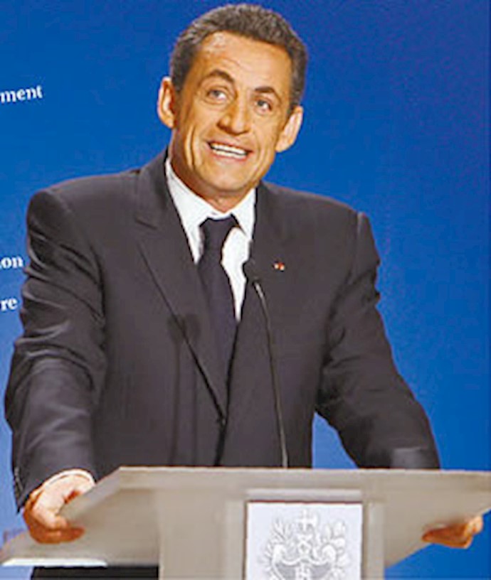 Sarkozy advocates for more pressures on Iran