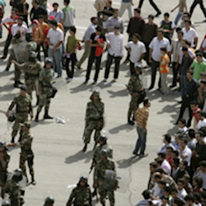 Youths in northern Iranian city turn soccer match into a protest against the regime