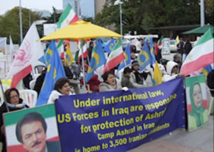 59th day of Geneva Sit-in<br>
Haitian and Congolese delegation and head of New Human Rights Society supported Ashraf Residents