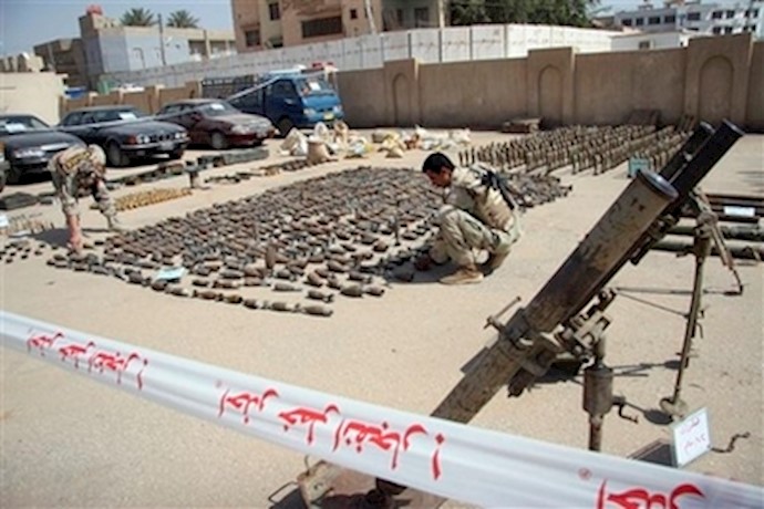 Large amount of narcotics and Iran-made arms confiscated by Iraqi Security forces