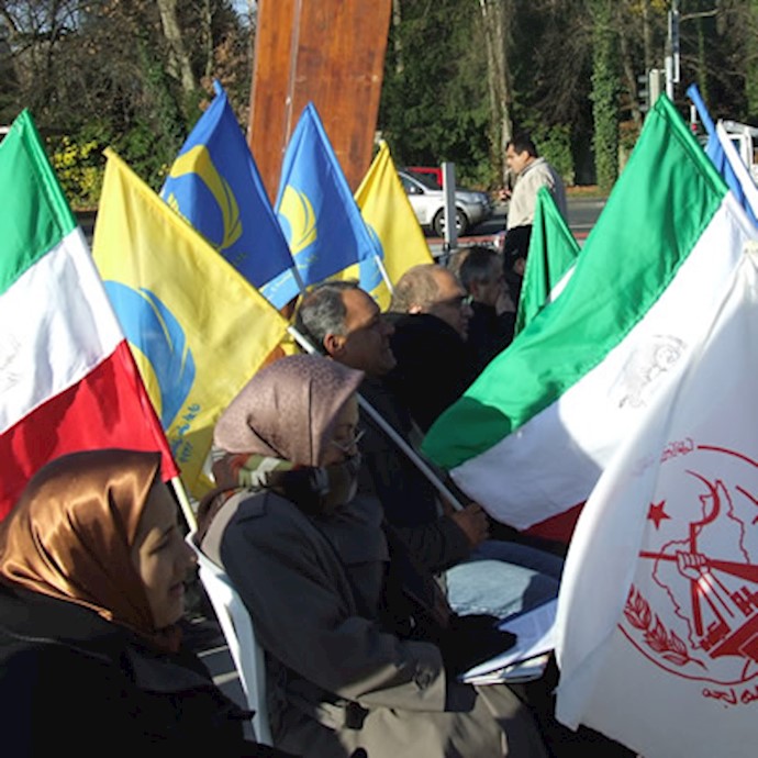 Swiss parliamentarian Urges rally participants to continue