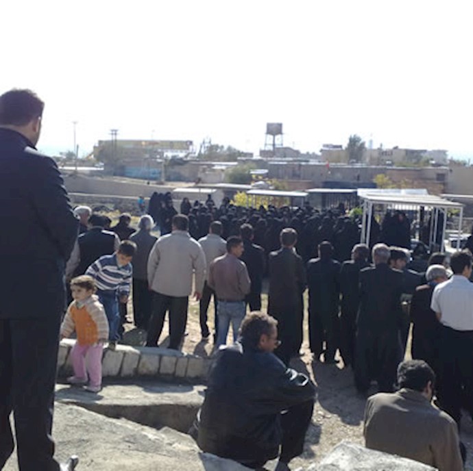 Commemoration of slain PMOI member in Tehran and Kermanshah