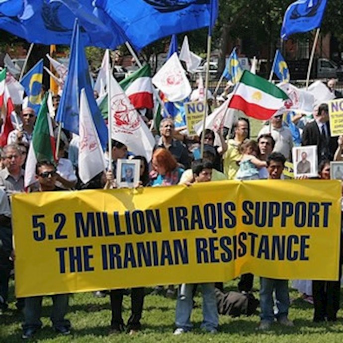 Participants kept vigil on thanksgiving night to reiterate Ashraf residents’ rights