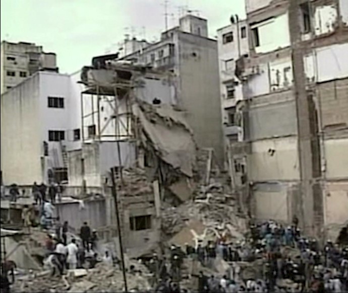  'Jewish centre bombing devastation'