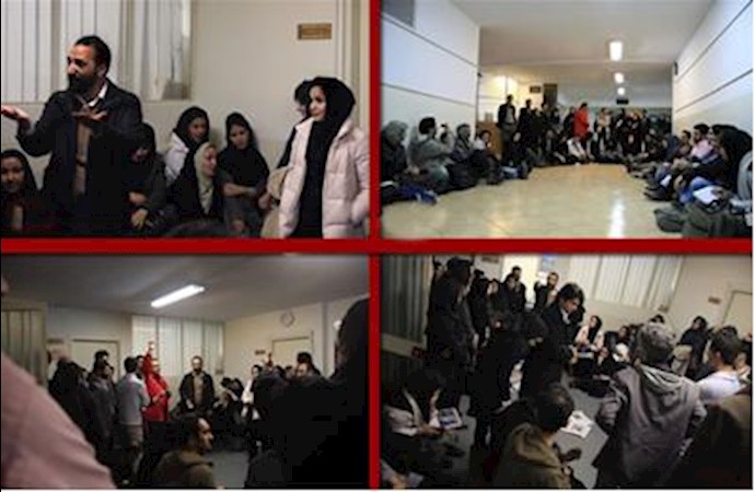 Students protest at Teacher’s Journalism University