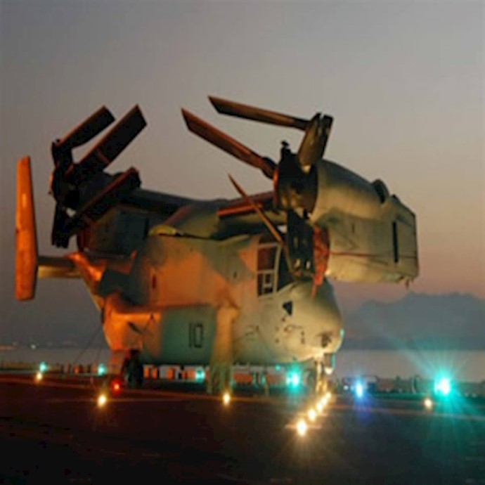 An Iran-backed militia group threatened to target US battleships in Umm Qasr port.