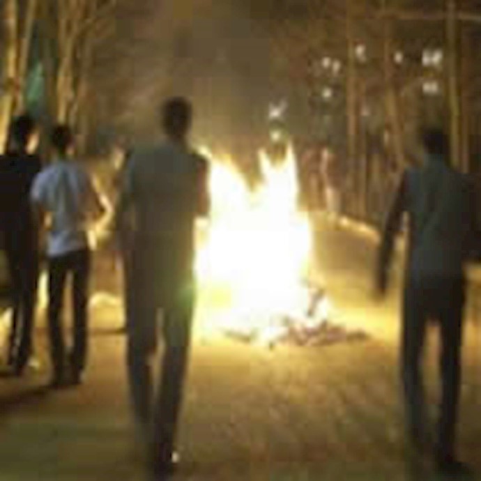 Nationwide Protest in Iran on “Chahar Shanbeh Suri” [Iran’s national feast of fire]