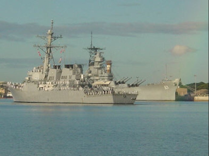 US Warship heads waters off Lebanon to confront Iranian meddling there