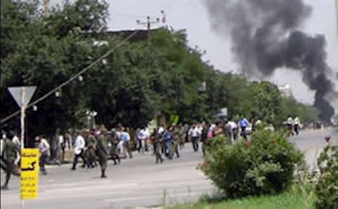 Angry People set ablaze state buildings, 10 killed in demonstration in western Iranian city