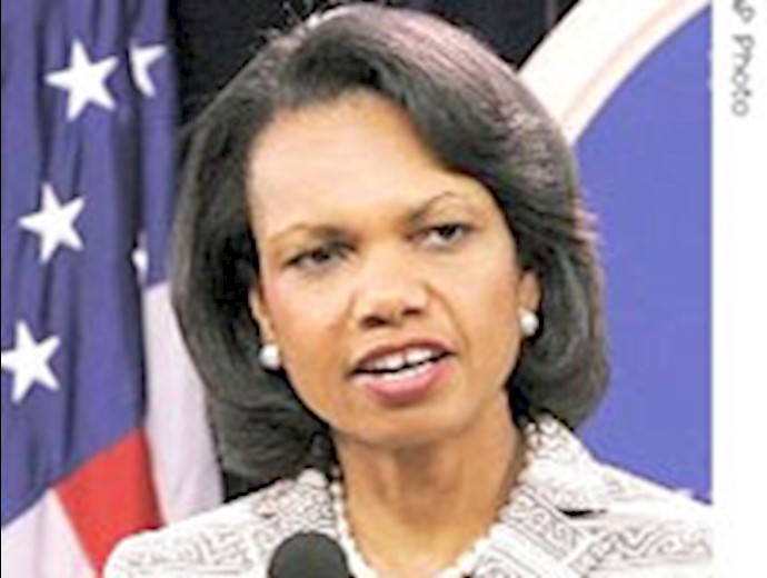 Rice urges U.S. Allies to put pressure on Iranian regime