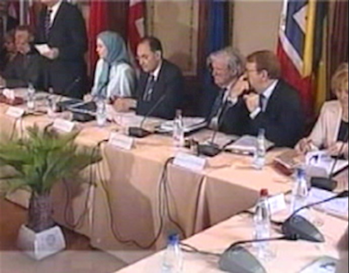  'the seminar held in Strasburg    Mrs. Maryam Rajavi '
