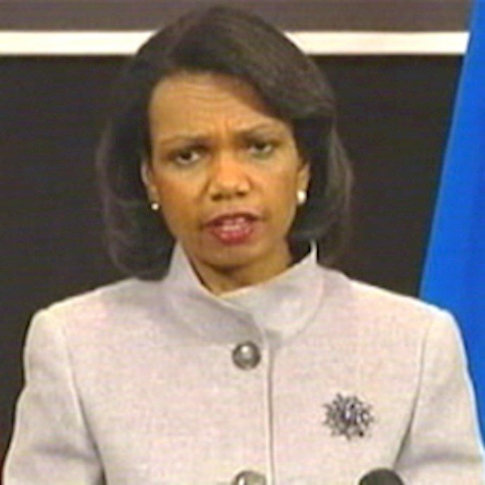 US to confront violent extremism backed by Iran, Rice