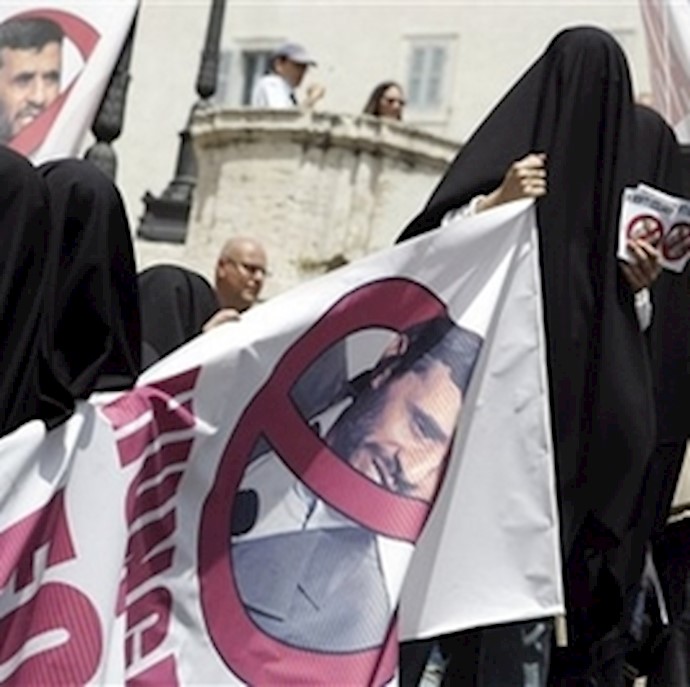 – Outrage over Ahamdinejad’s presence in Rome