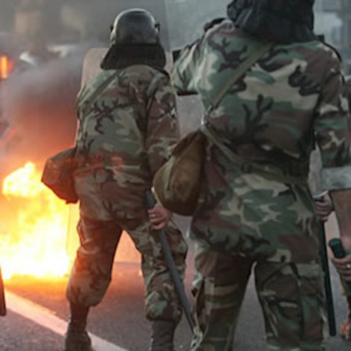 Angry people clashed with Iran’s security forces in southeastern Iranian city