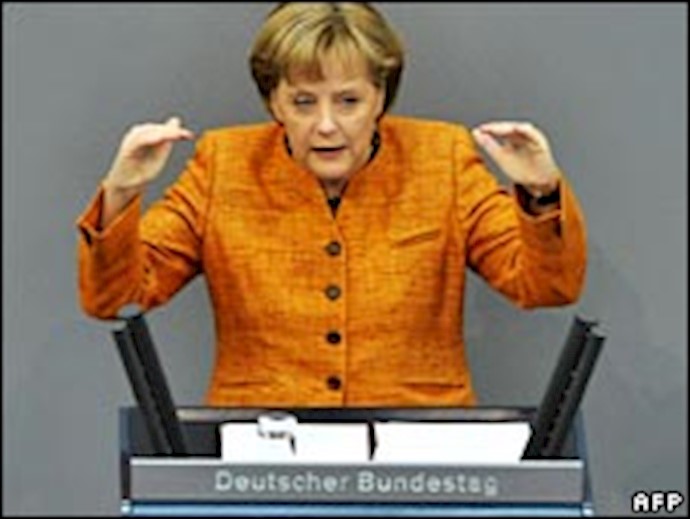 Merkel: We have to keep up pressure on Iran through sanctions