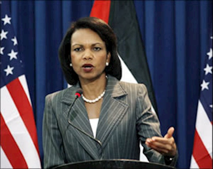 Rice: Iranians have given us every reason to pursue the Security Council track