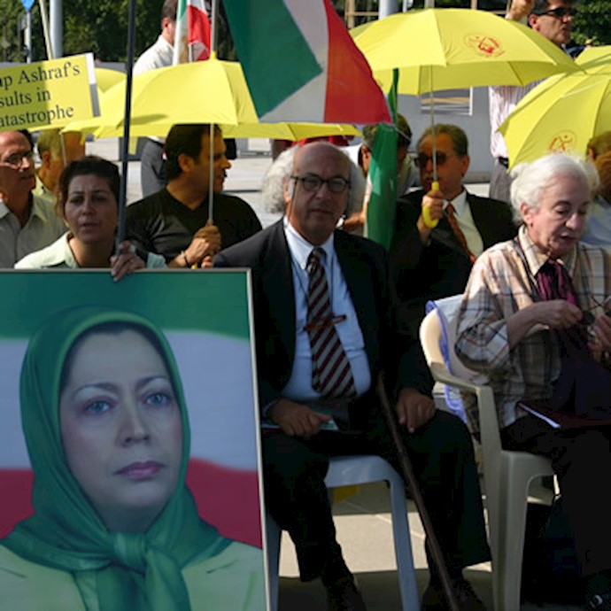 Iranian Geneva sit-in for defense of Ashraf residents, 16th day Iranian Geneva sit-in for defense of Ashraf residents, 16th day