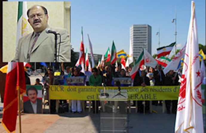 Filabi in Geneva sit-in: We stand to the end with Ashraf