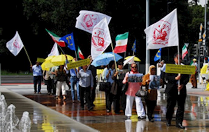 Day 19 of Geneva sit-in in defense of Ashraf residents