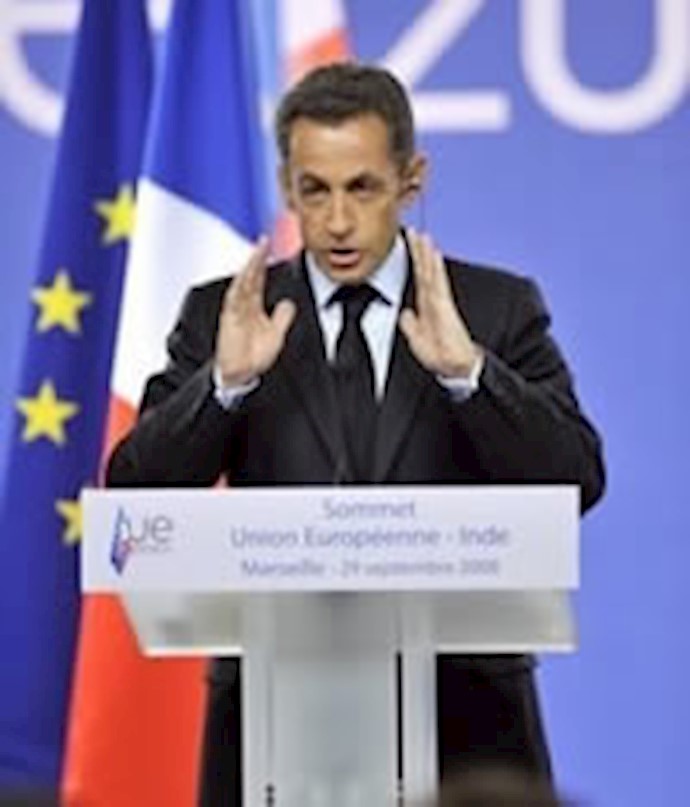 Sarkozy: There is only one solution, increasing sanctions against Iran
