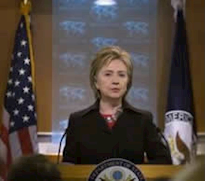 Clinton accuses Iran of seeking to intimidate