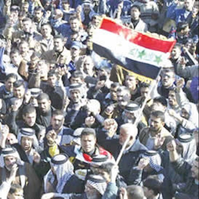 Iraqis protest visit of ex-Iran president