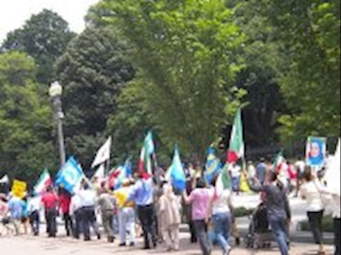 Iranians rally in Washington and London in protest to Ashraf siege