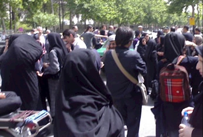 Families of May Day arrested workers clashed with the SSF agents