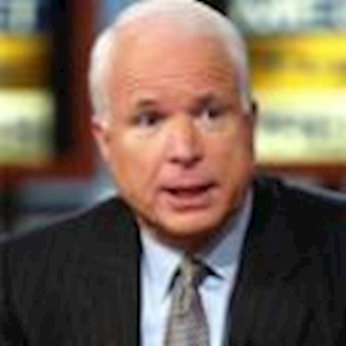 McCain: U.S. supports freedom-seekers