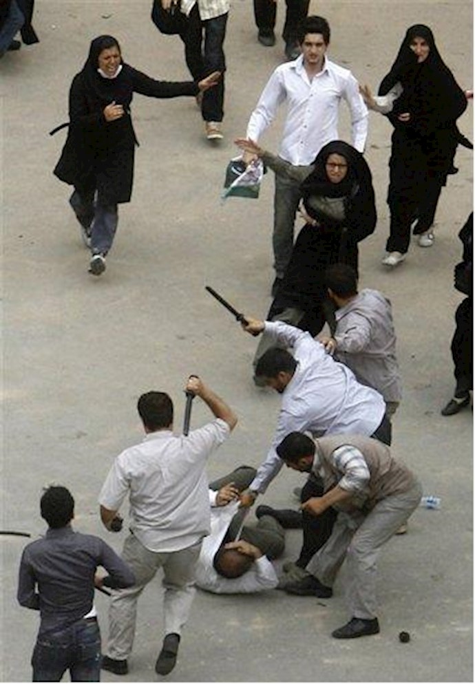 Iran security agents in spotlight for plainclothed brutality