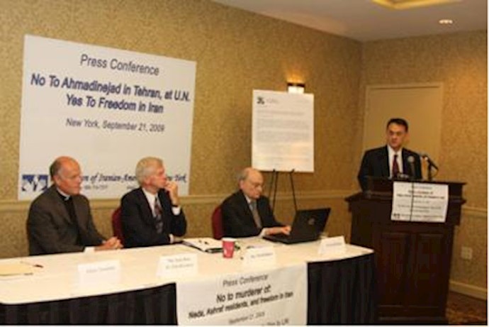 Religious leaders, human rights experts urge firm U.S. policy on Tehran regime