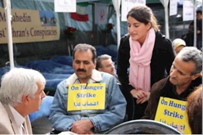 hunger strikers ready to die in support of raided refugee camp