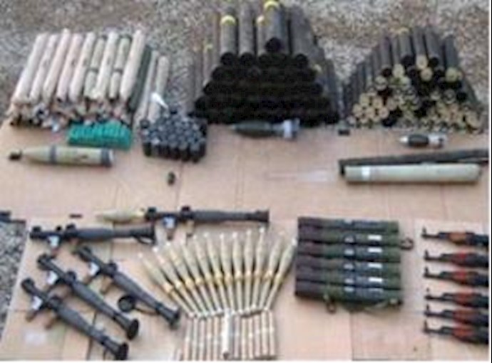 Iranian made missiles sent to Iraq in fruit boxes