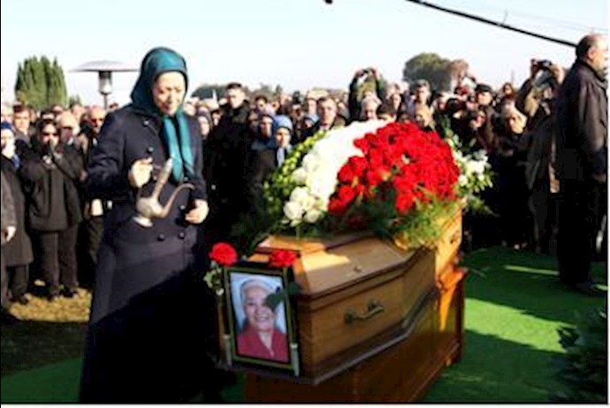 French TV covers Iranian singer Marzieh’s Funeral