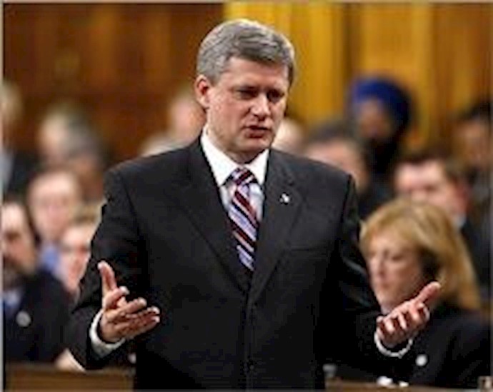 Harper says Iran, North Korea are threats to recovery