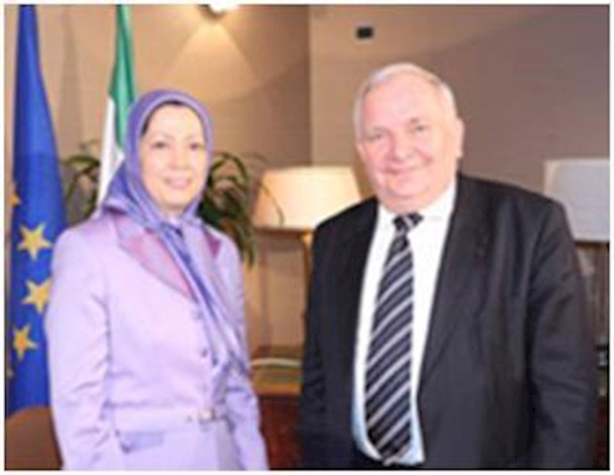  'Maryam Rajavi - Joseph Daul'