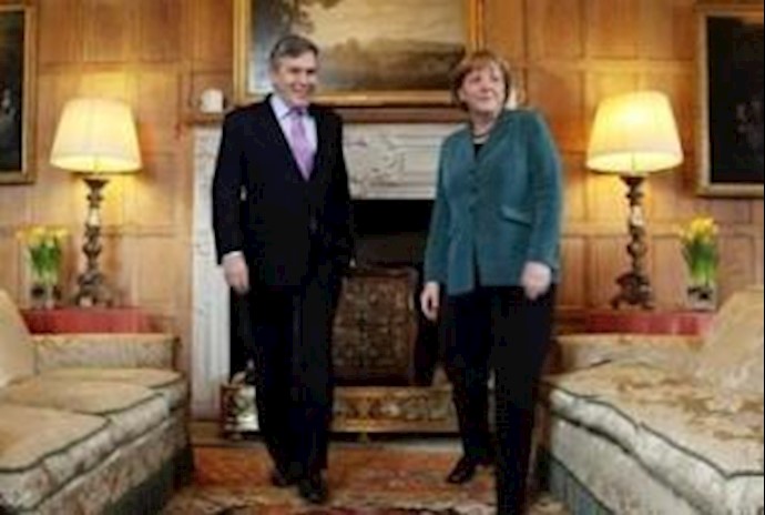 Merkel, Brown back new sanctions against Iran