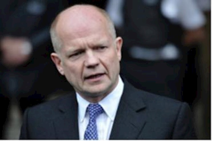Hague slams Iran ahead of US trip