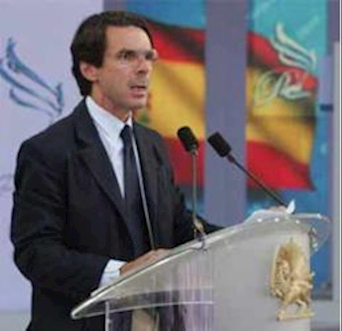 Jose Maria Aznar: We must bring a change of regime to Iran; this is what Iranian people want