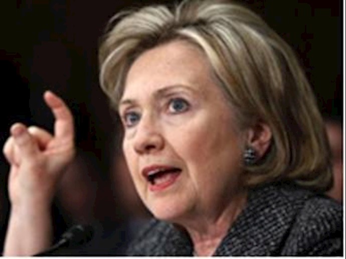 Clinton highlights Iranian regime threats to Middle East peace