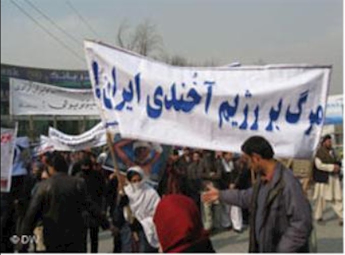 Afghans stage raucous protest against Iranian regime’s executions
