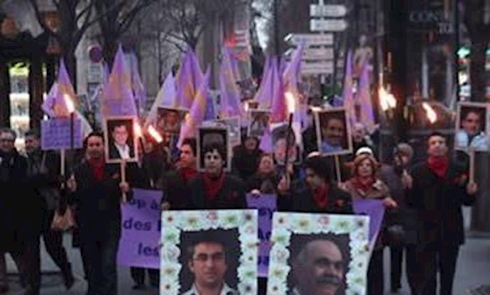 Paris: Iranians protest recent executions in Iran