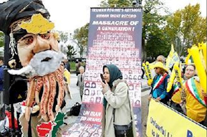 Hundreds rally in support of Iranian Opposition