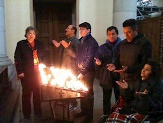 Prayers held in Vienna church for Ashraf and Iran