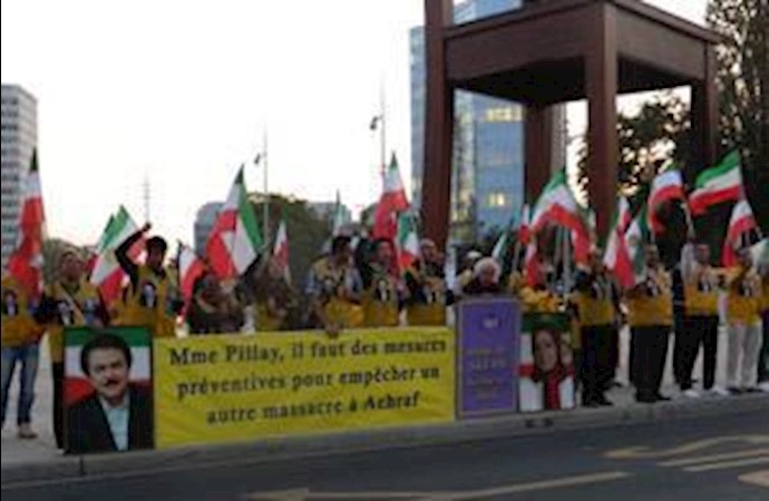 Geneva: Day 161 of Ashraf supporters’ sit-in