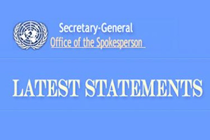 New York – Statement attributable to the Spokesperson for the Secretary-General on Camp Ashraf